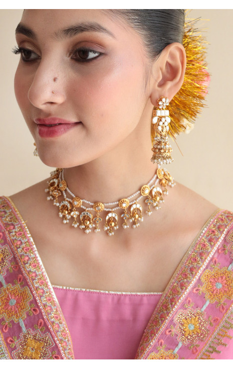 Alina (Kundan Necklace)